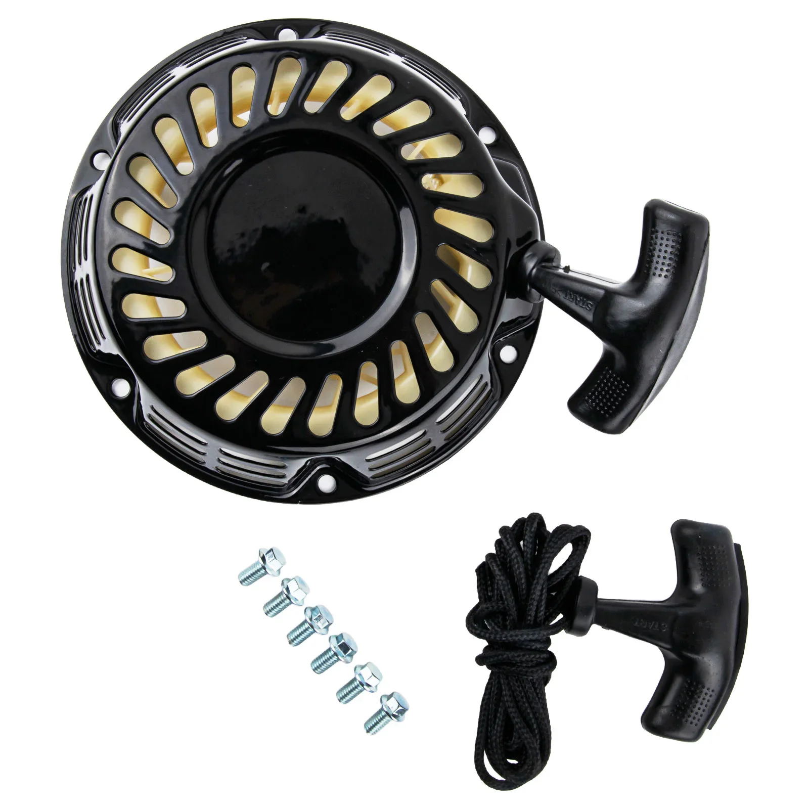 

Pull Start Recoil Starter for 6 5HP and 7HP For Predator Engines Designed for Smooth Operation in Various Conditions