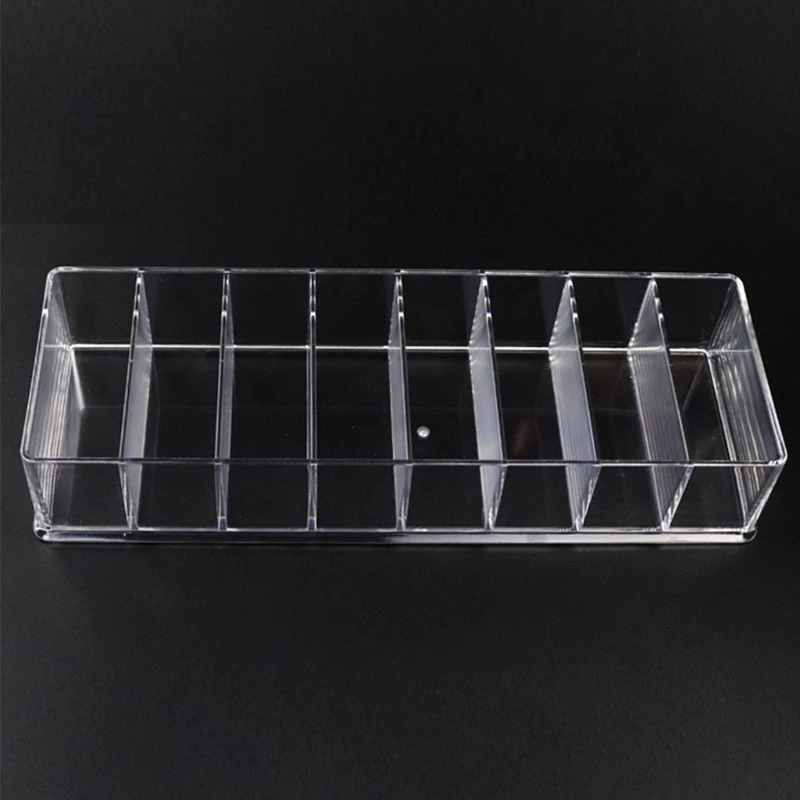 가이드 빗 주최자 헤어 클리퍼 블레이드 보관 상자 헤어 도구 주최자 8 행 드롭 배송