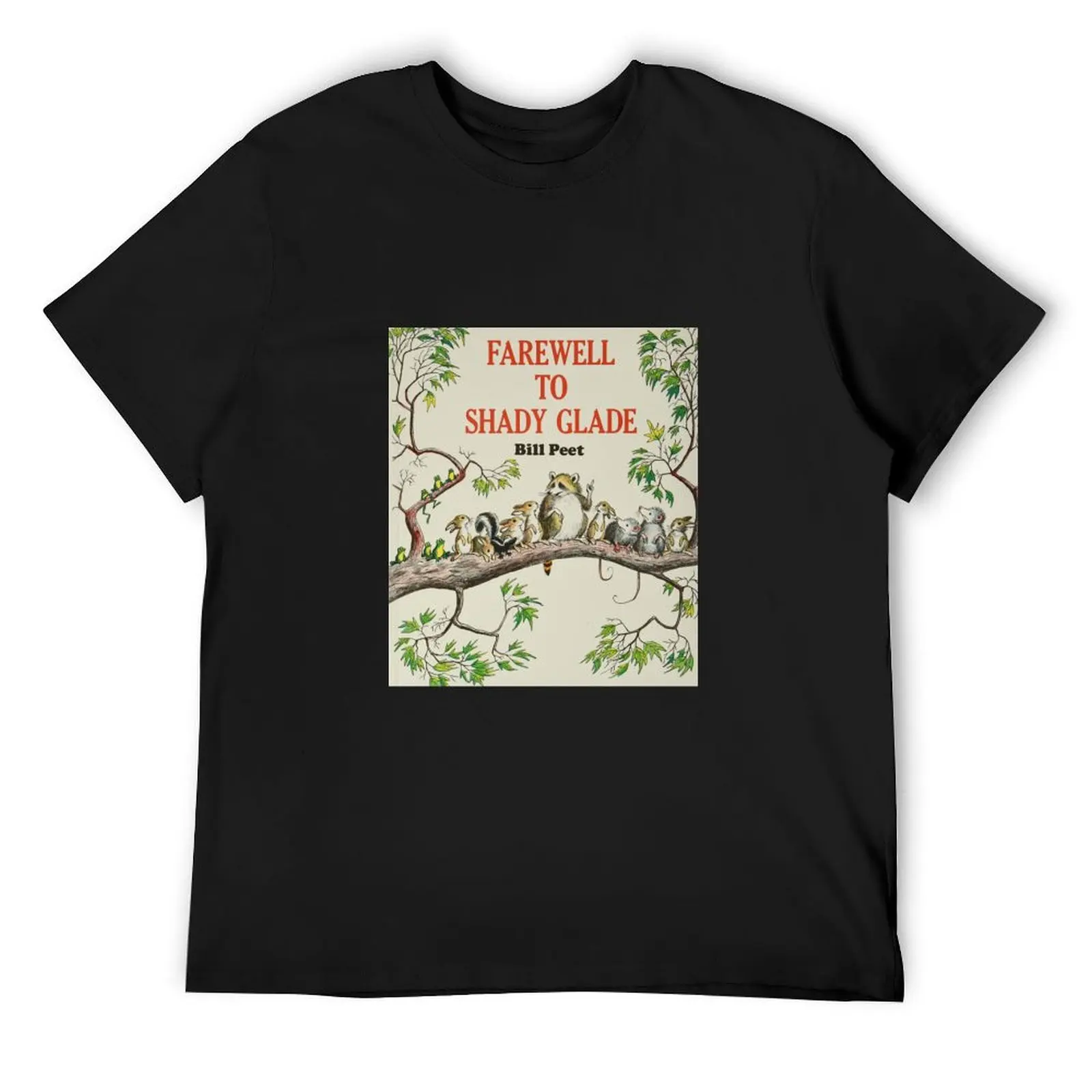 

farewell to shady glade T-Shirt korean fashion croswit shirt man blacks custom shirt mens funny t shirts