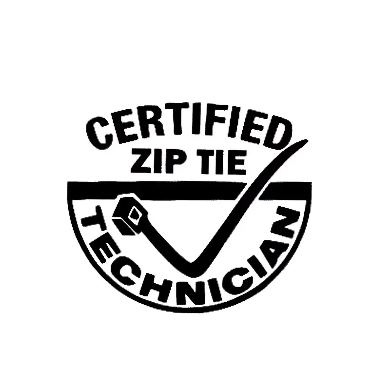 

15*13 cm certified needle badge design window bumper decorative vinyl scratch-proof car sticker