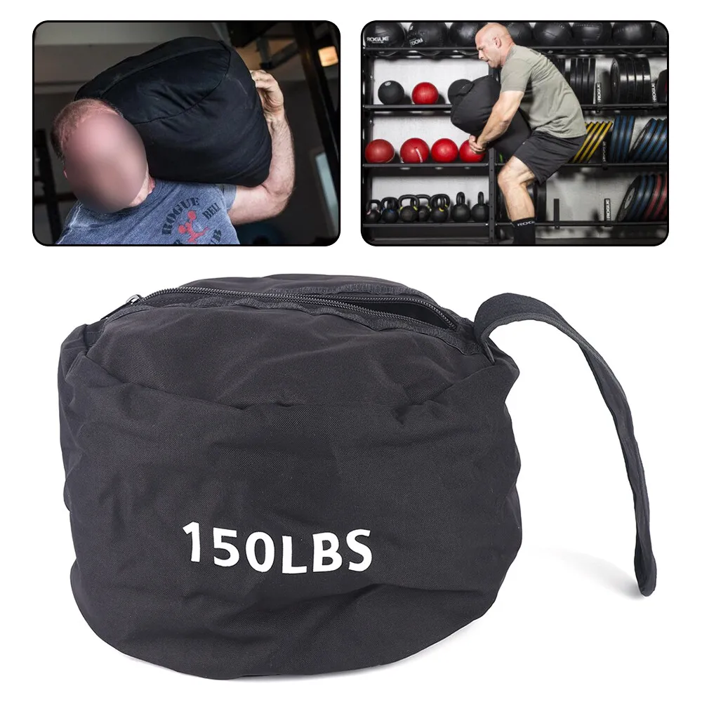 

Fitness Sandbag Strongman Sandbags 150Lbs Workout Strength Training 1000D Nylon Heavy Duty Workout Sandbags for Training