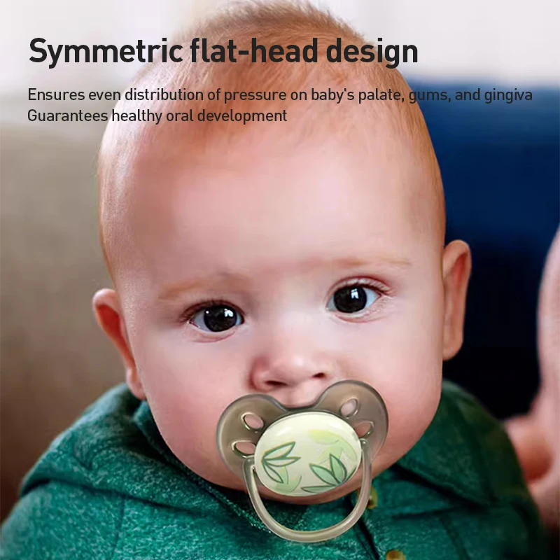 

Avent Macaron Series Daily Use Pacifier 0-6 months 6-18 months Symmetrical flat-head design, beneficial for baby