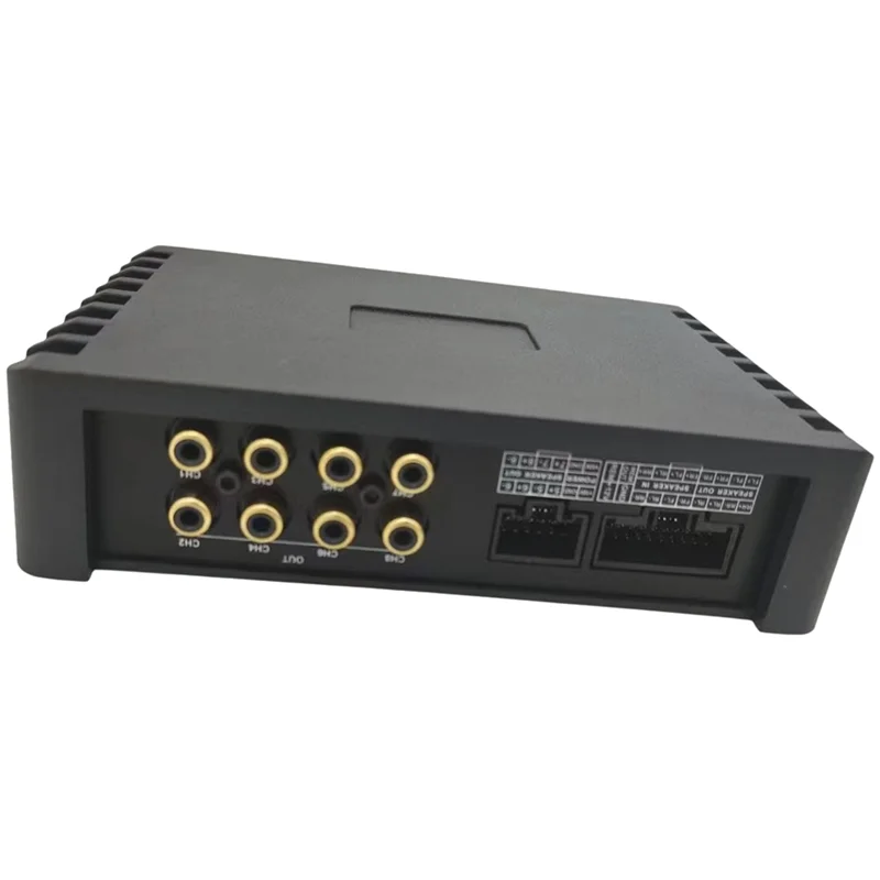 Stable Performance-4-In-8-Out 31 Band EQ DSP Audio Processor Car Audio Lossless Modification Car Amplifier Active Three-Way Divi