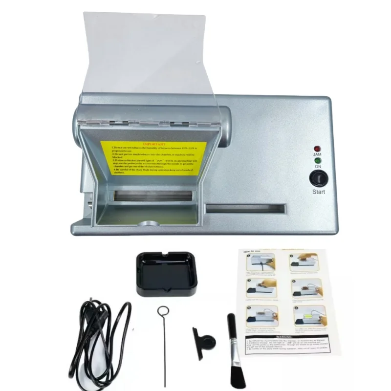 

CRUSHER новая машина для форсунок сигарет, питьевая дымовая трубка, автоматическая электрическая машина для прокатки сигарет, инструмент для самостоятельного изготовления сигарет