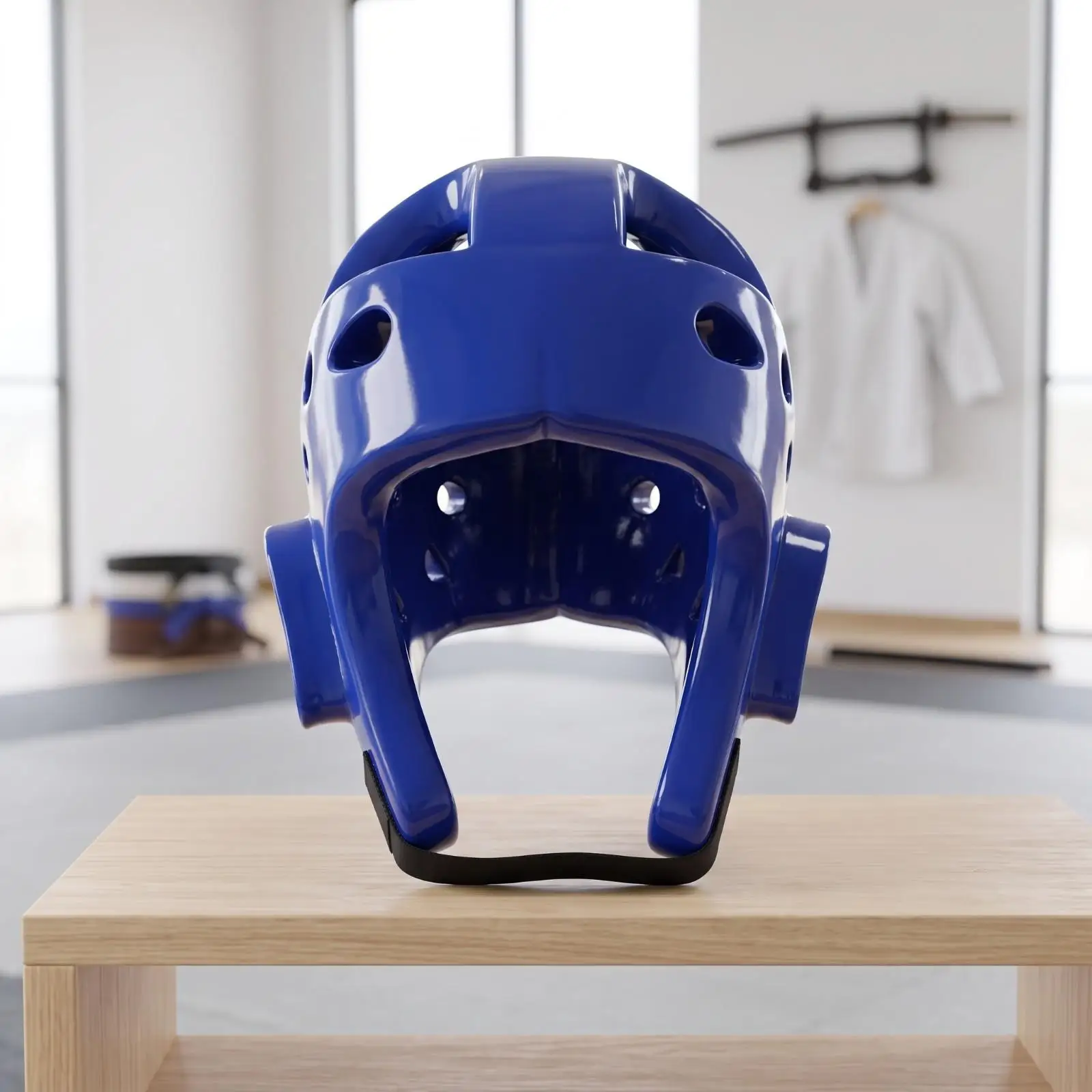 Children Face Shield Boxing Headgear for Youth MMA Sparring Helmet with Ventilation Open Face Secure Chin Strap Protection