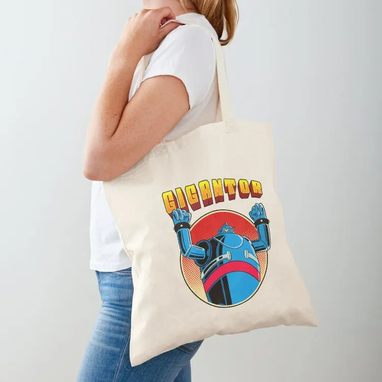 

Retro Gigantor Tote Bag eco pack tote bag custom Shopper shopper bag women