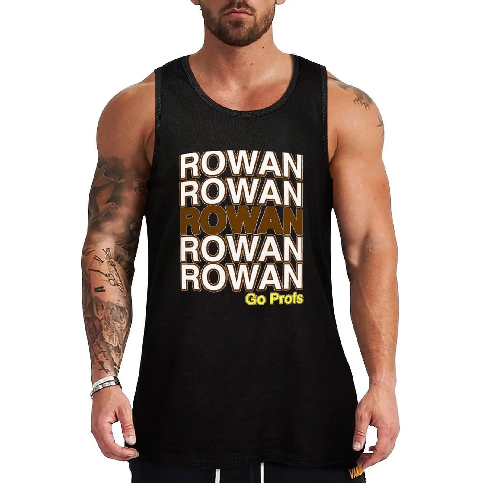 rowan go profs Tank Top Lightweight Sleeveless T Shirt Basic Casual Top