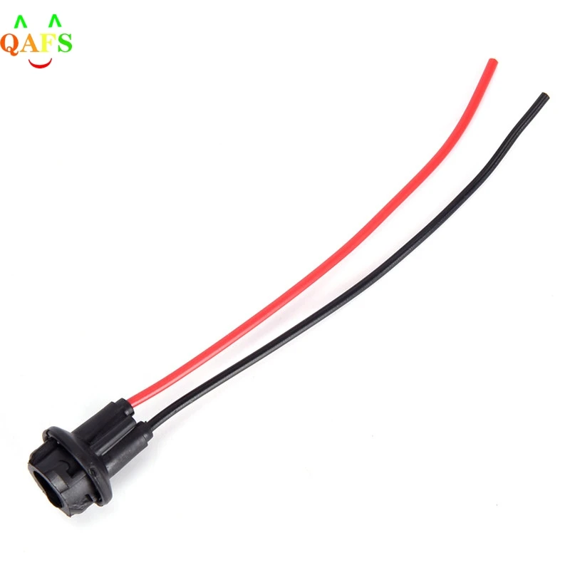 T10 W5W Light Bulb Socket Holder fit Car Truck Boat Soft Rubber Connector New