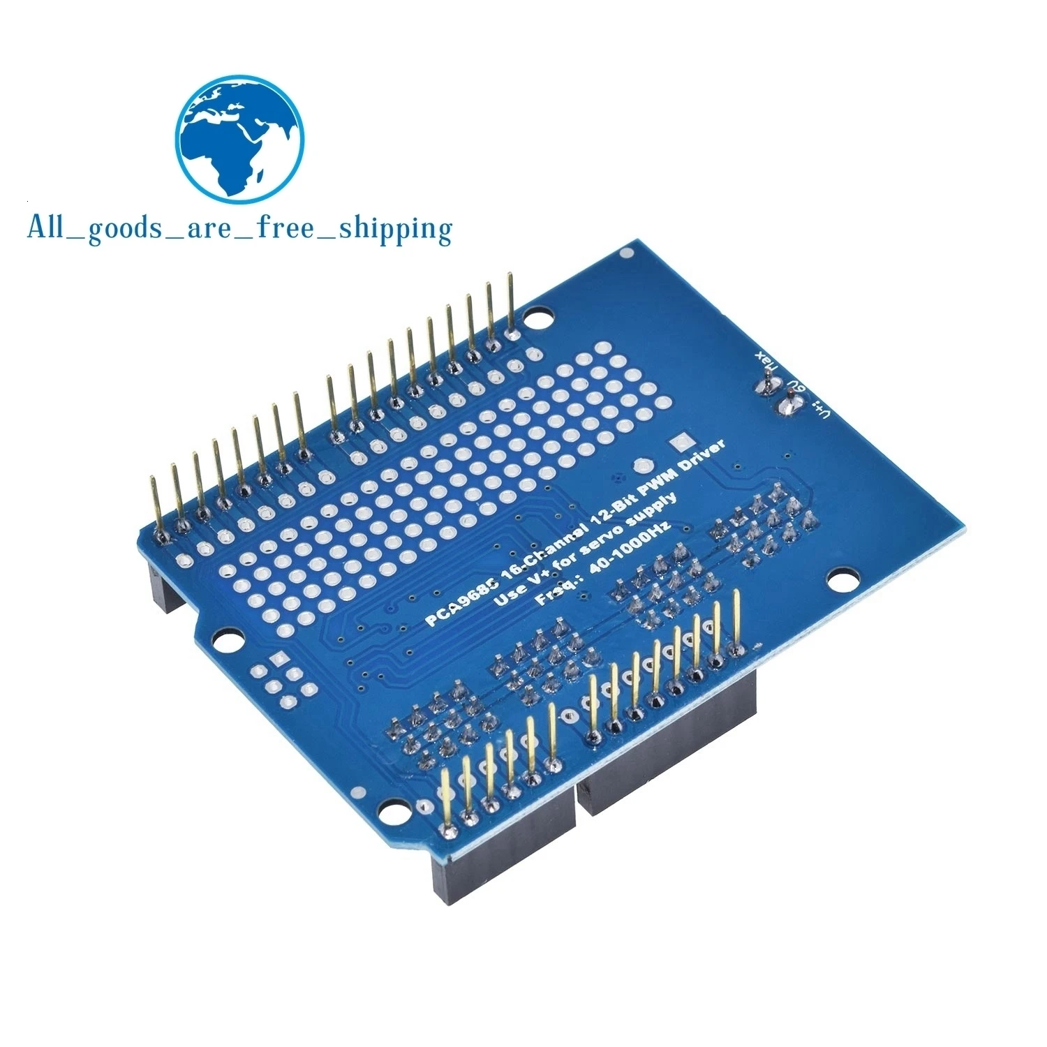 TZT Motor/pasapero/Servo/Protección de robot para Arduino I2C v2 Kit con controlador PWM TOP