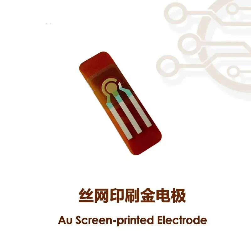 Screen Printing Gold Electrode Au-S-P-E-C Flexible Electrode Wearable Electrochemical Device Electrochemical Sensor