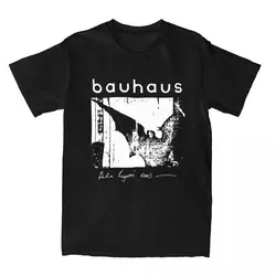 Men Women's Bauhaus Bat Wings Bela Lugosi's Dead Shirt Stuff Fashion Pure Cotton band T Shirt Tee Clothes Adult