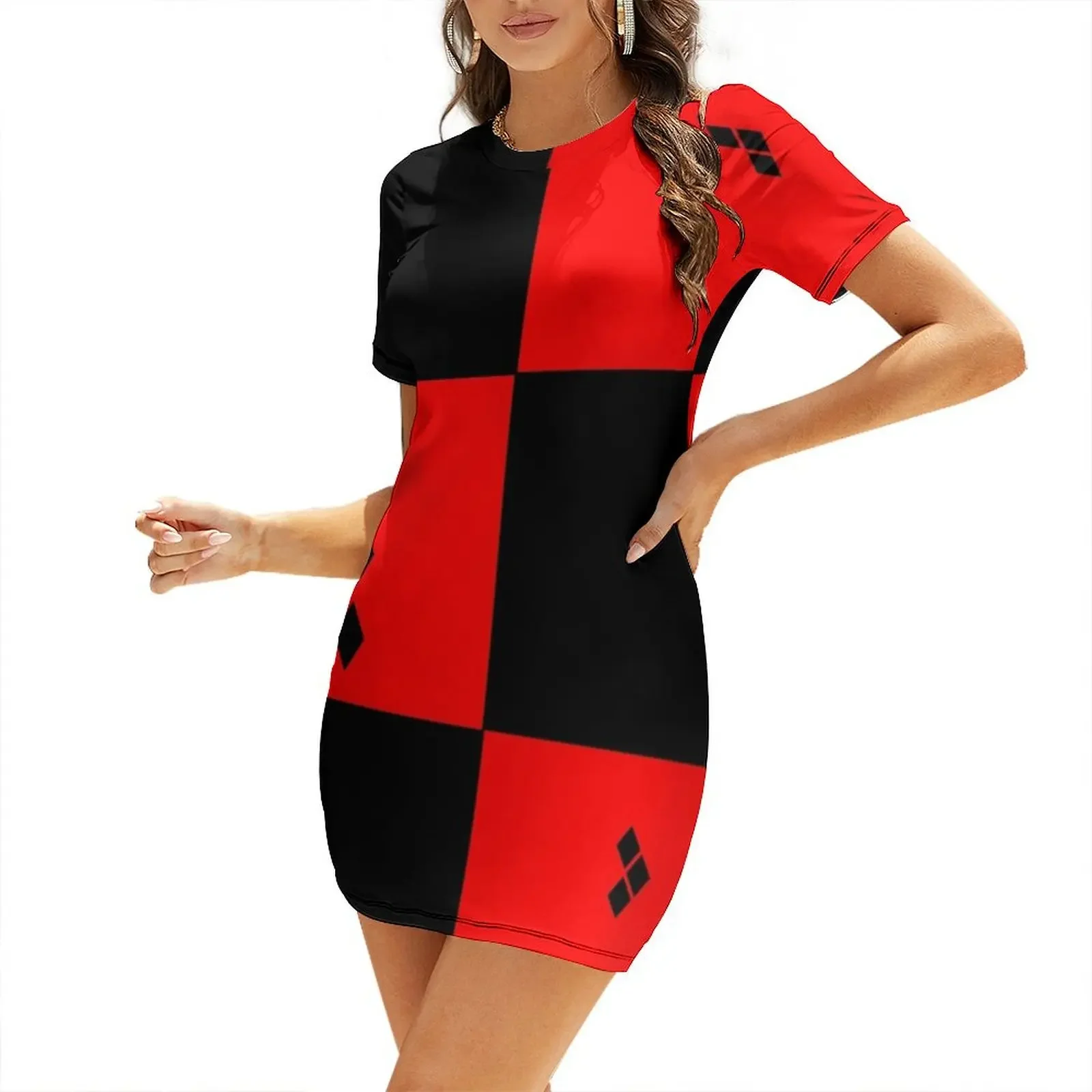 

Dr Q Short-Sleeved Dress long sleeve dress prom dresses 2025 women's evening dresses summer women's dress 2025