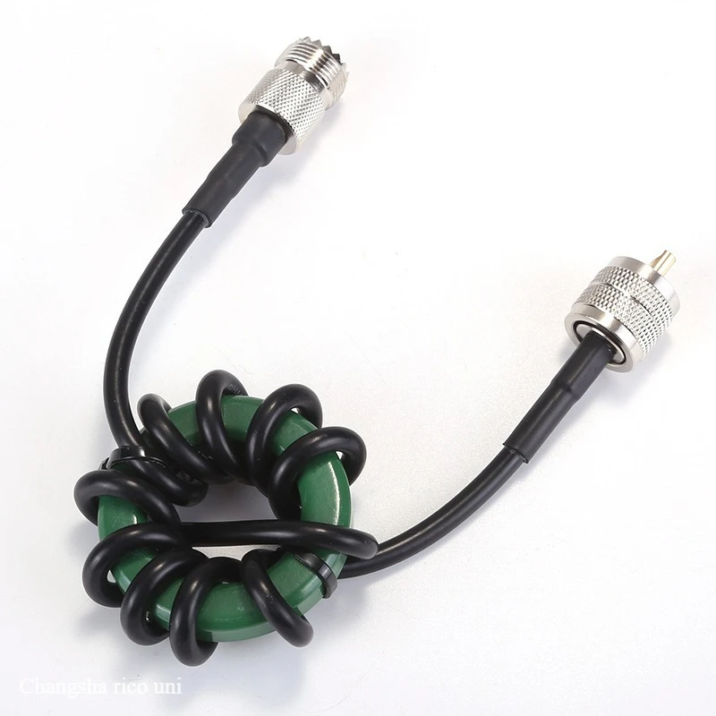1.8-30 MHZ 200W Shortwave Choke Coil, Magnetic Ring Coil, Suitable For High-Frequency Shortwave Radio Testing