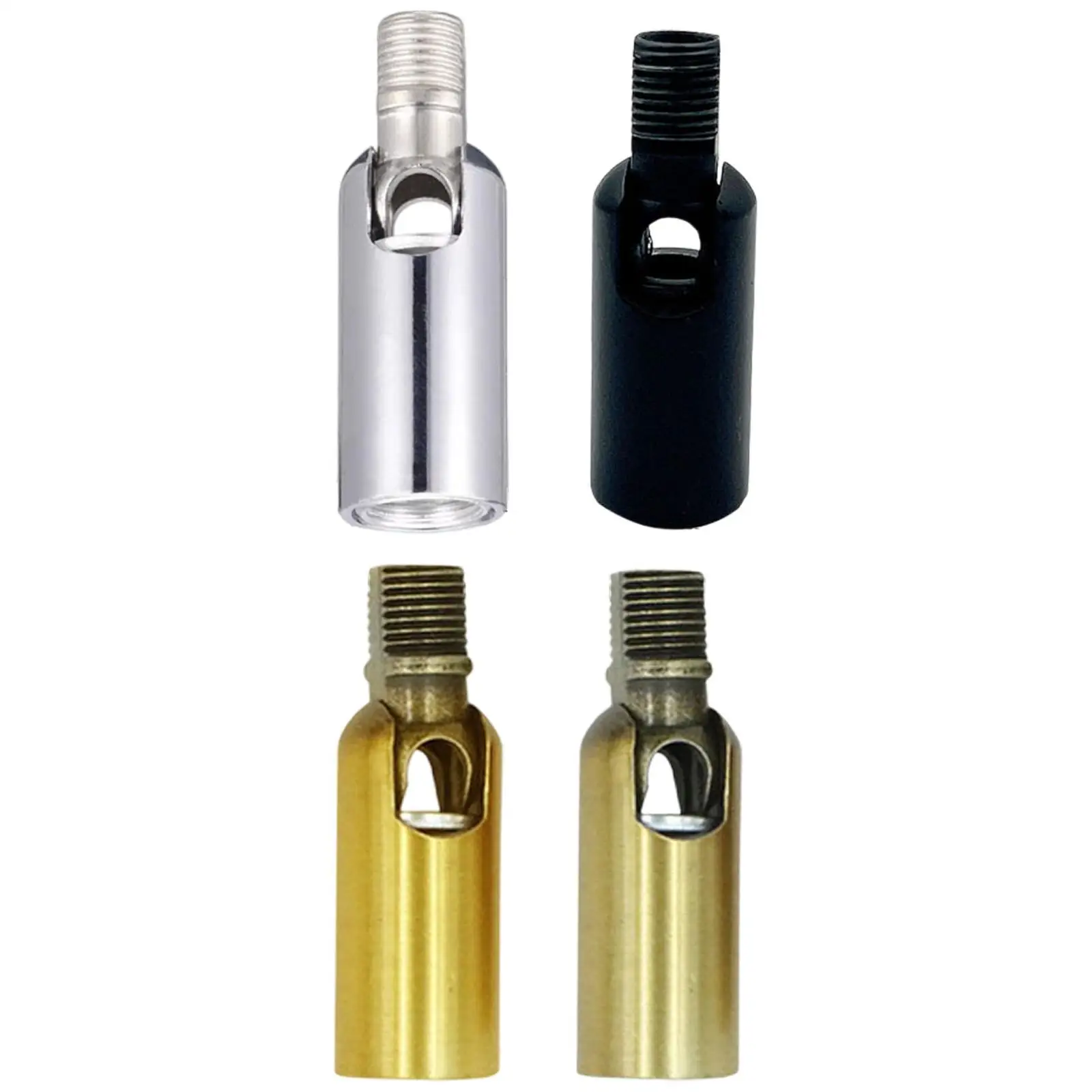 10Pcs Lamp Adapter Universal Head for Ceiling Lamp Lights Sturdy Easy to Use Metal Chandeliers Accessory for Accessory