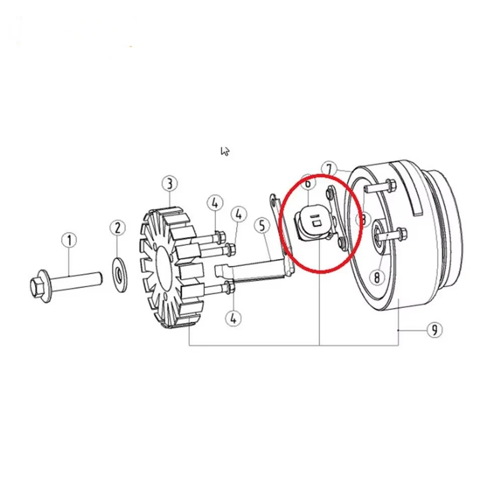 Motorcycle Accessories Magneto Trigger Coil Stator Electrical Pickup Pulser Ignition For YAMAHA DT230 LONCIN MT250 HENGJIAN Bike