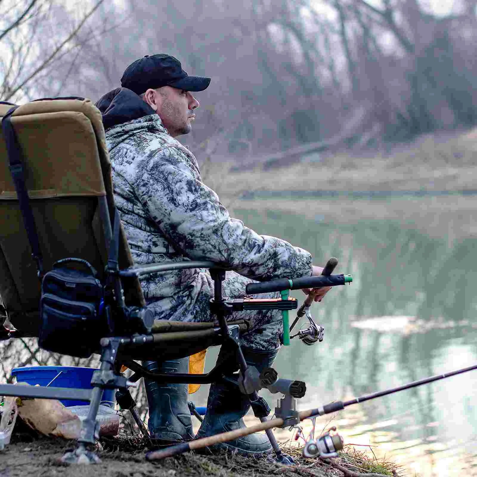 Soporte para sombrilla de pesca, soporte para sombrilla, accesorio para silla, perilla ajustable, diámetro del eje, Base para muebles al aire libre