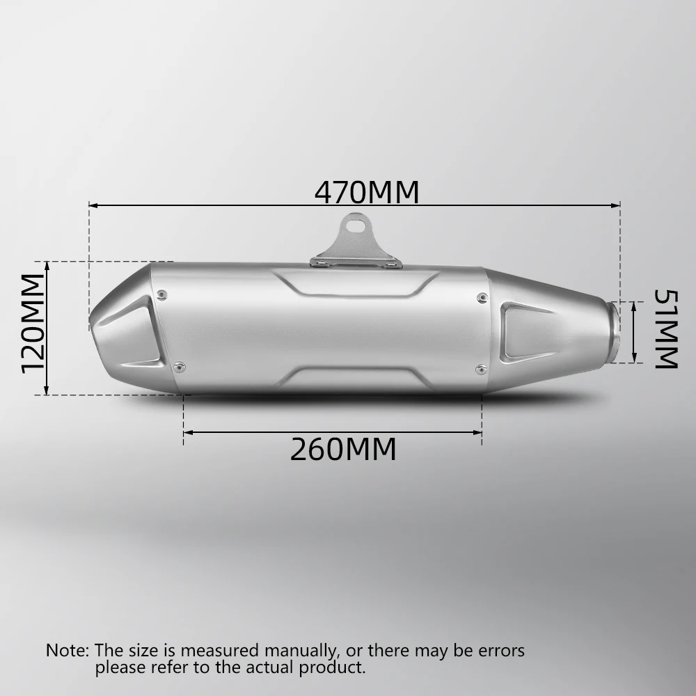 Off-road motorcycle exhaust pipe series for CRF250 CRF300 RALLY CRF150 2021-2023 Full motorcycle muffler exhaust system