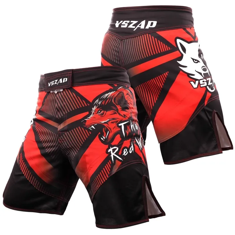 VSZAP Fighting Training Quick Drying Pants MMA Sports Fitness Boxing Muay Thai Breathable Competition Jujutsu BJJ Pants