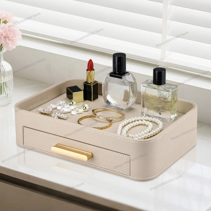 For Rectangular Desktop Storage Box, Dressing Table Storage Tray