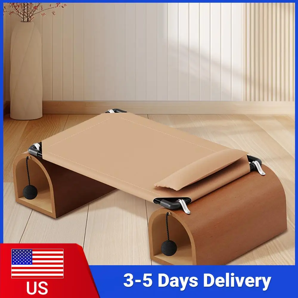 

2-in-1 Tunnel Elevated Cat Bed Collapsible Cat Hammock Washable Mesh Cover Cat Tunnel Bed Breathable Suitable for All Seasons