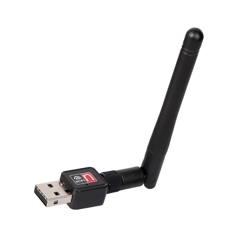 USB LAN 무선 네트워크 카드 PC 와이파이 수신기 어댑터, USB 802.11n/g/b 이더넷 와이파이 동글, 150Mbps 2.4GHz 안테나