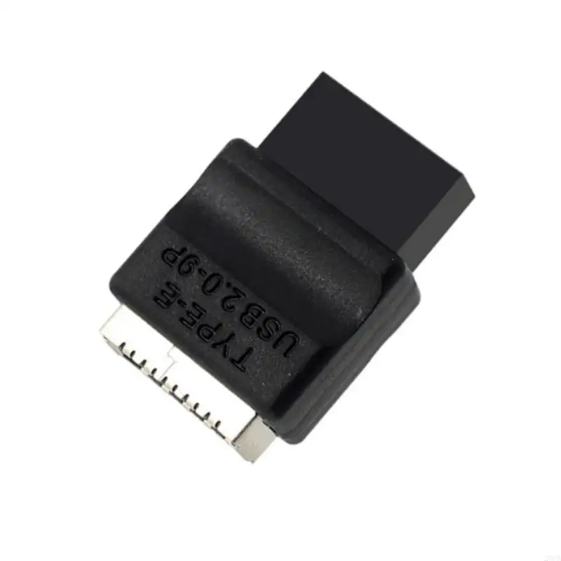 20CB placa -mãe USB 2.0 9pin para conversores frontais Tipo E Conectores 9 pinos 9pin