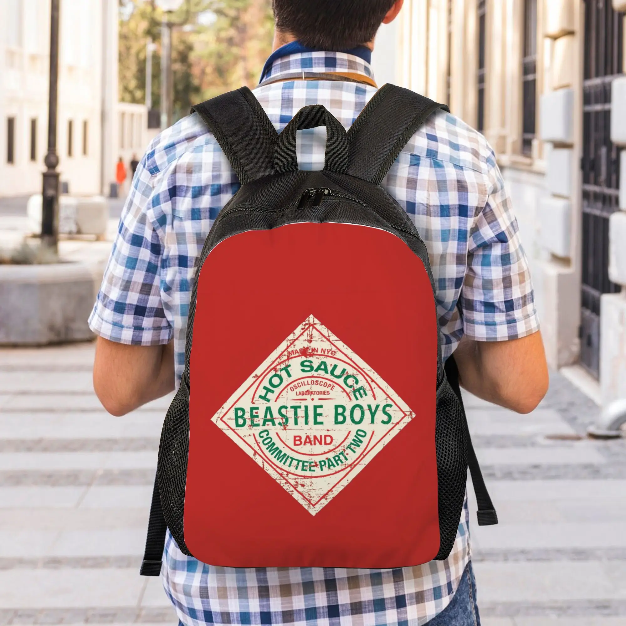 Back to school season Light Beastie Boys 9 Schoolbag  Unisex Handbag Backpack