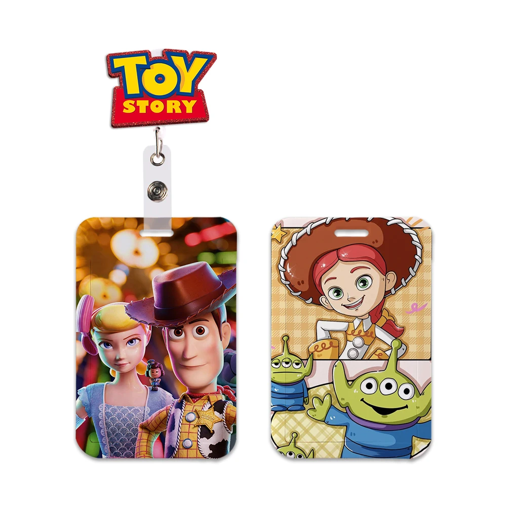 

Toy Story Card Holder Work Permit Name Badge Keychains Student Id Card Lanyard Nurse Doctor Student Badge Holder