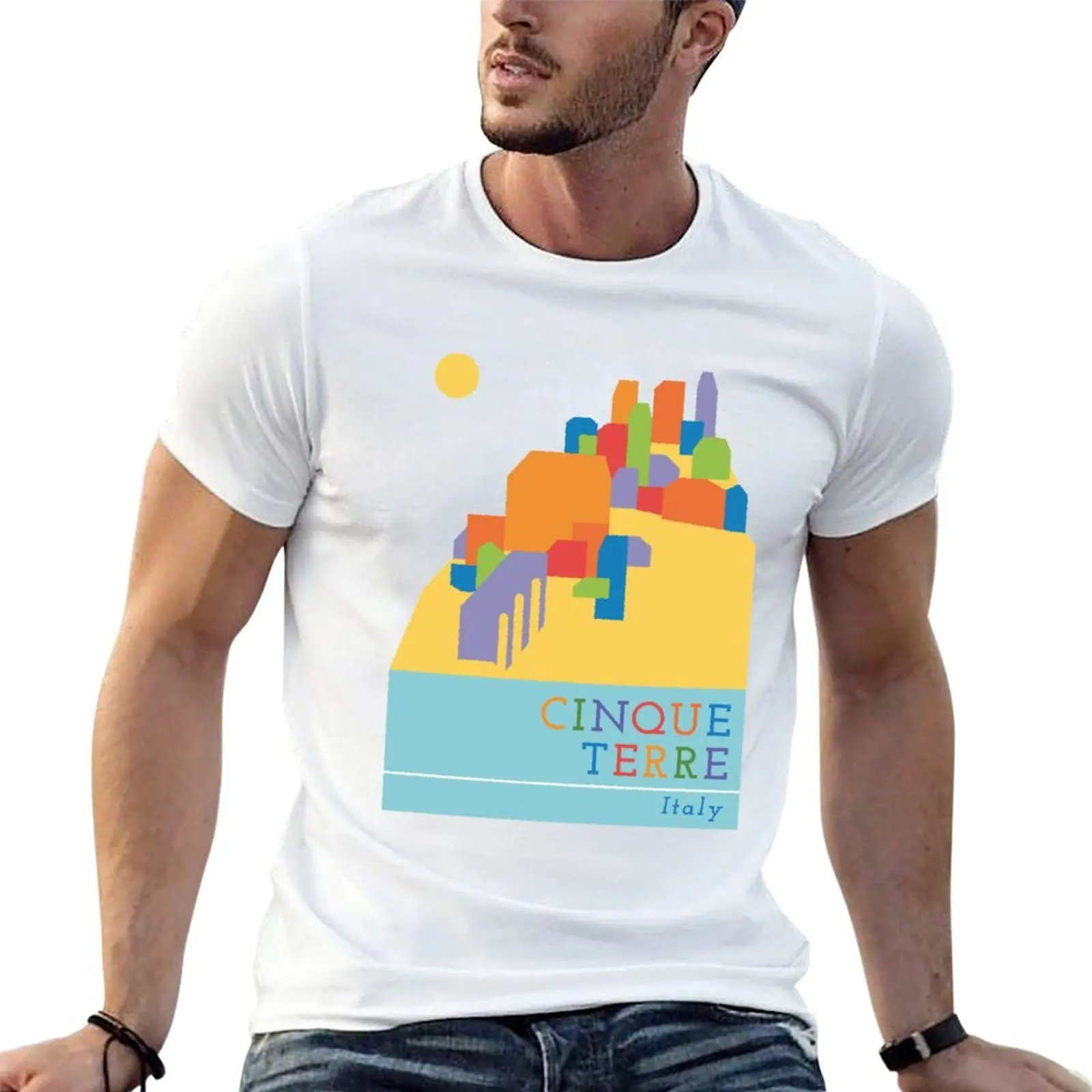 Cinque Terre – Italy T-Shirt graphic shirts new edition mens graphic t-shirts