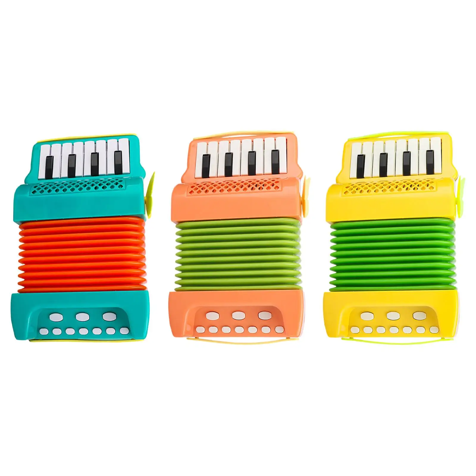 10 Keys 8 Bass Piano Accordion Educational Music Kids Accordion Set Toy for