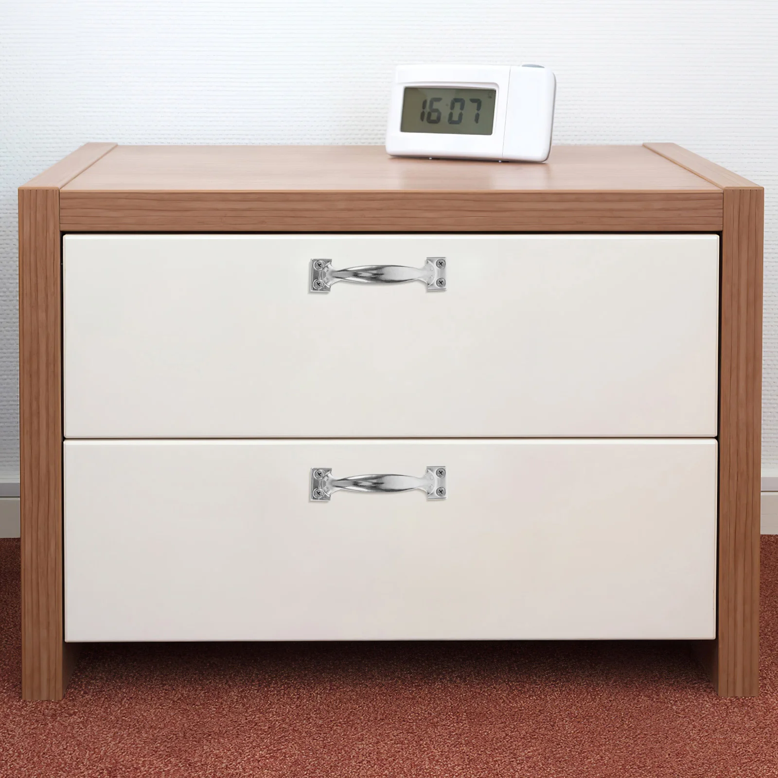 

4pcs Vintage Shaped Drawer Knobs Metal Cabinet Handles For Wooden Wooden Drawer Handles Doors Drawers Home Hardware Door Pulls