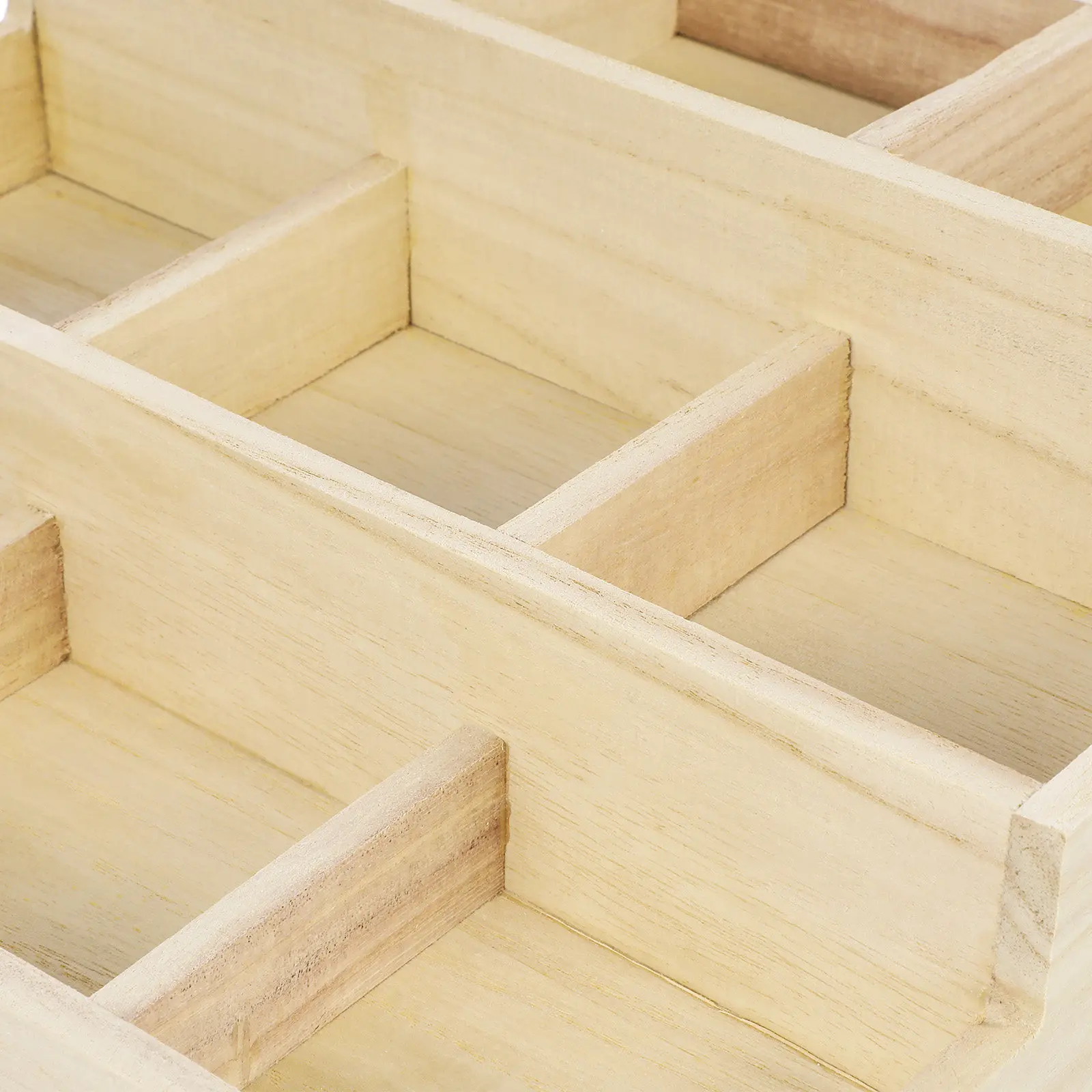Multi-Tier Wooden Jewelry Box Retro Design Storage for Earrings Rings Necklaces Bracelets Vintage Style Organizer Display Case