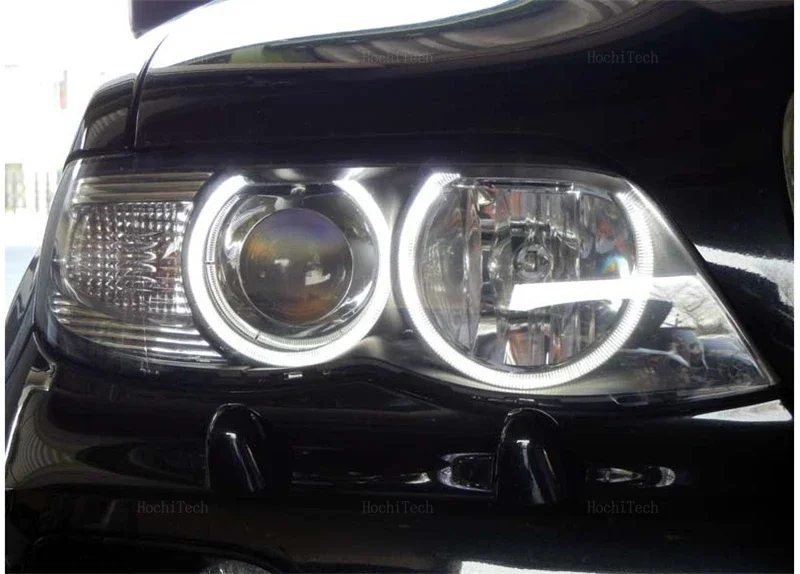 120W Error Free Angel Eye Ring Marker Car Side Light LED Bulb Auto Lamp For BMW X5 series E53 m54 M62 N62 2000-2006