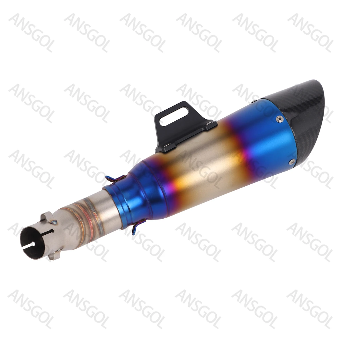 Exhaust Mid Pipe System Slip For CFMOTO Papio 125 XO-1 XO-2 XO Baboon 2023 2024 Moto Muffler System Pipe Escape Modify