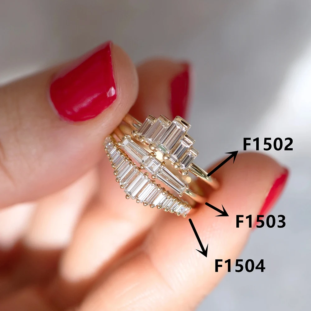 Huitan New Gold Color Finger Ring for Women Inlaid Dazzling Crystal CZ Stone Simple Stylish Lady Rings Party Fashion Jewelry