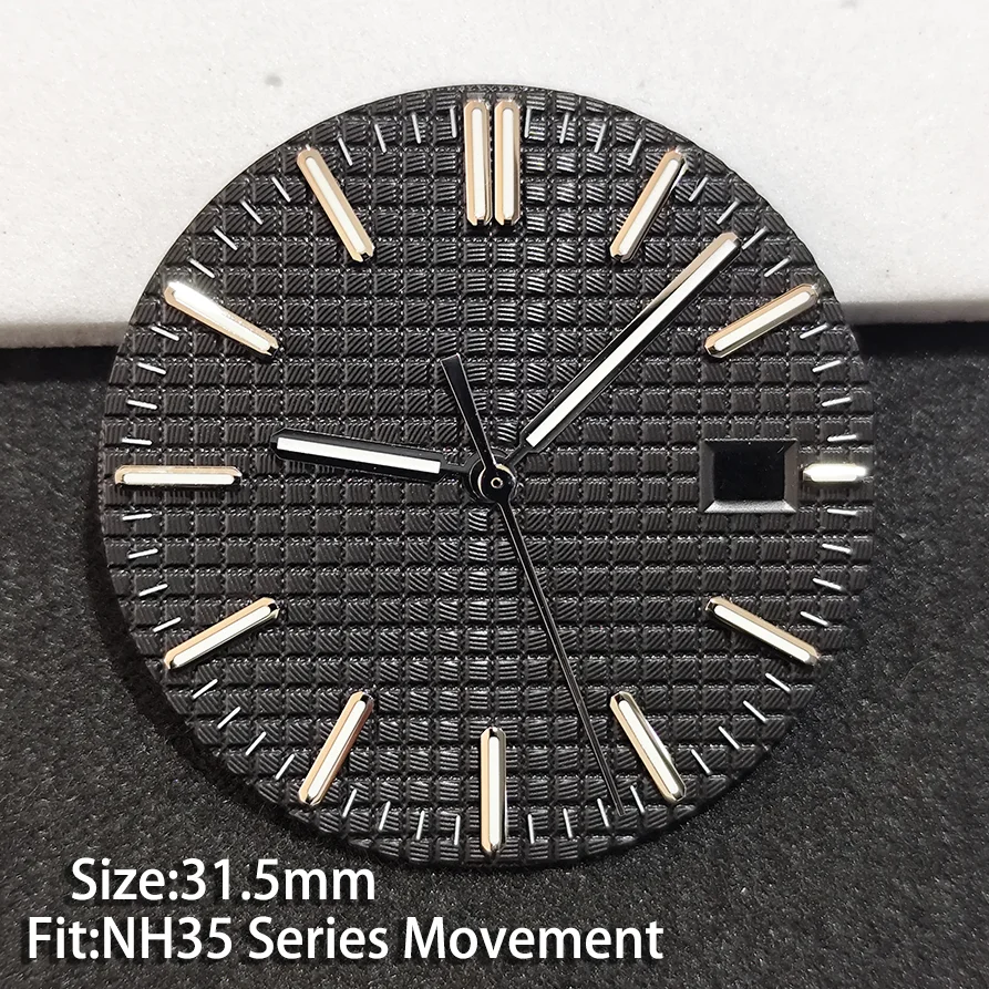 For NH35 31mm Dial Hands Suitable for NH35 Series Movement Watches Luminous Function New Multi-color Dials Accessories Strip