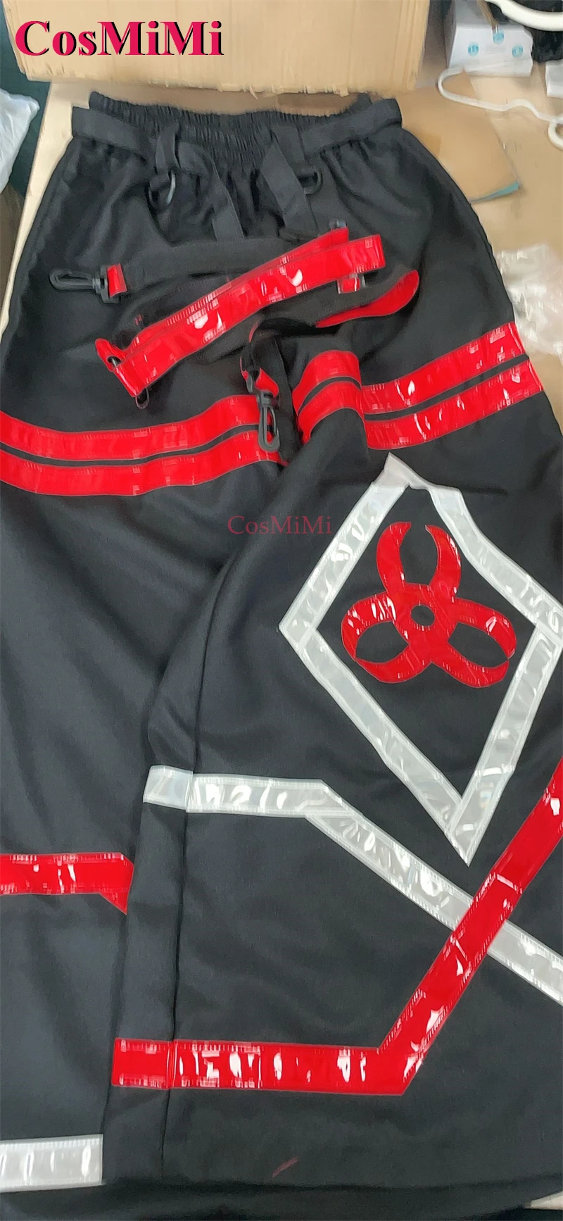 CosMiMi Fashion AUS Style Ghost Dance Pants Melbourne Shuffle Phat Pants جرس قيعان مشرق للغاية تأثير عاكس بنطلون