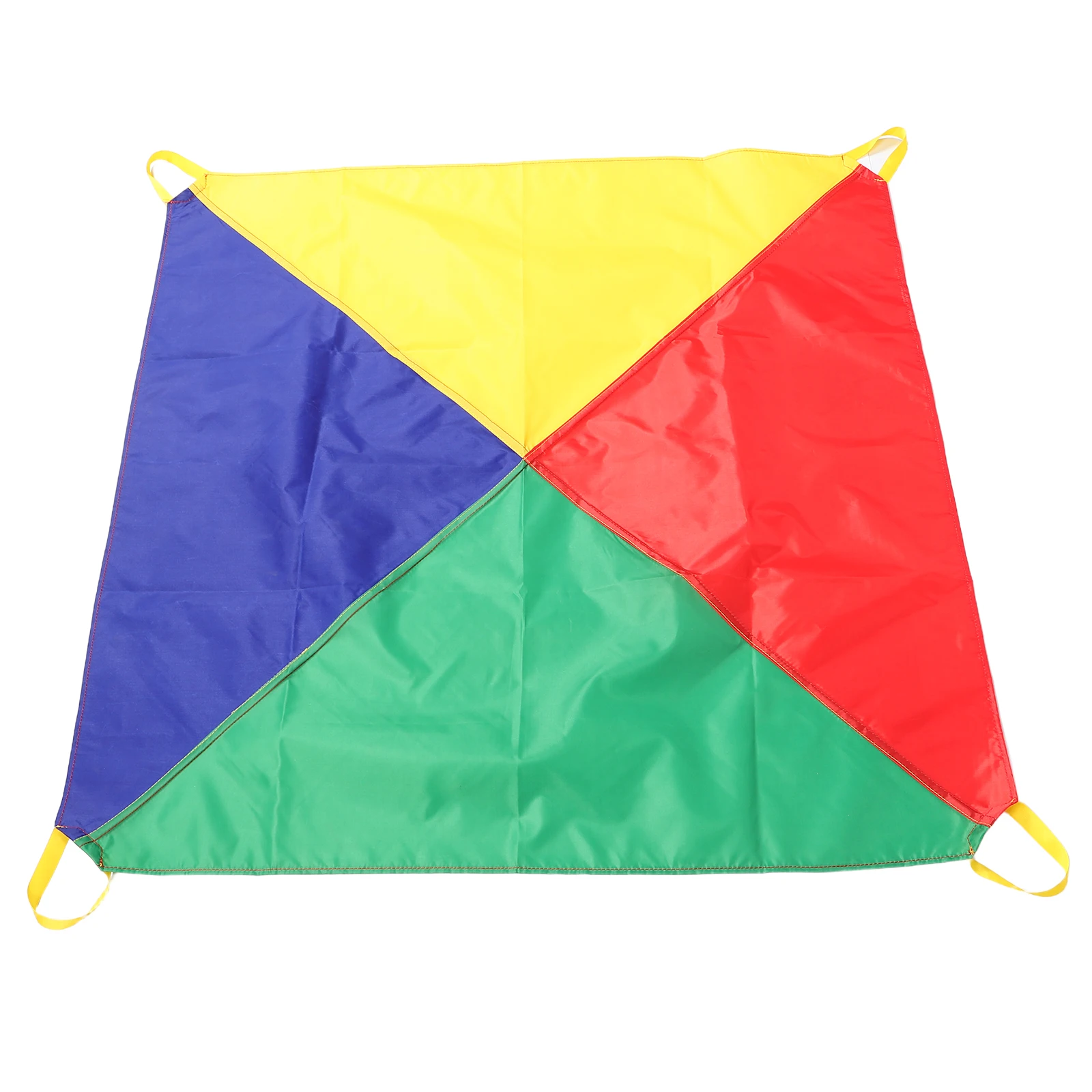 Divertido pára-quedas de arco-íris para crianças jogar pára-quedas grupo do jardim de infância jogar crianças jogos ao ar livre promove trabalho em equipe habilidades sociais brinquedo