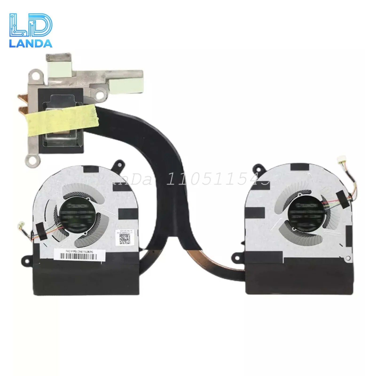 

Охлаждающий вентилятор радиатора для Lenovo-o ideapa-d YOG-A 720-15IKB 5H40N67861 5H40N67914