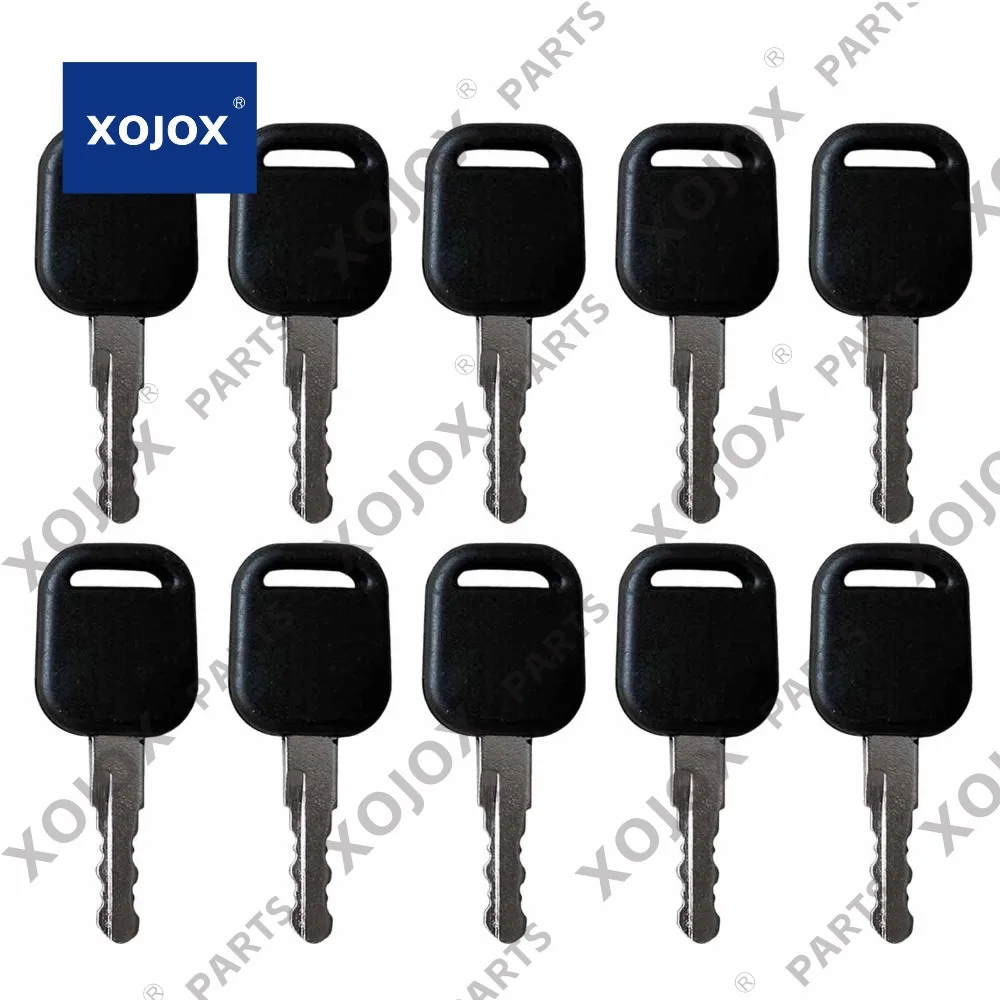 

xojox 10 PCS Ignition Key 34B0557 For Liugong Excavator and Heavy Equipment For CLG Series Excavator