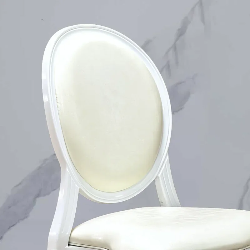 European modern minimalist design Louis PP plastic dining chair hotel wedding banquet hall private room durable