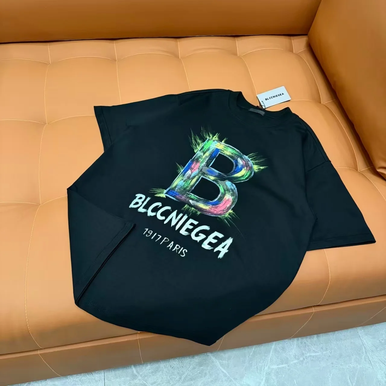 

Blccniegea shirts 2026 clothes for man Trendy t shirt Fashion Loose Short-Sleeve Pure Cotton T-Shirt Woman tops