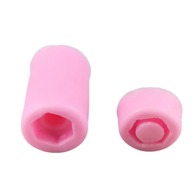 Large and small screw mold hardware tool silicone mold chocolate lollipop cake kitchen baking tool Gumpaste plaster mold