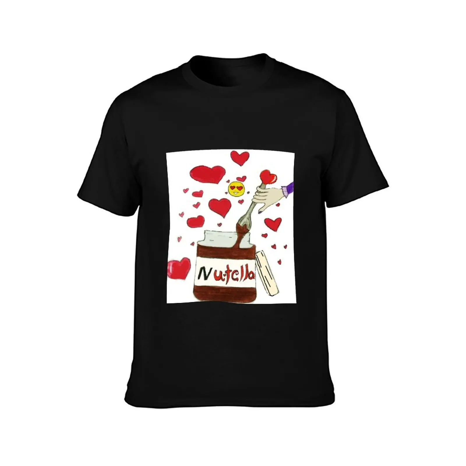 nutella T-Shirt Plus Size All Match Tee Shirt T-Shirt