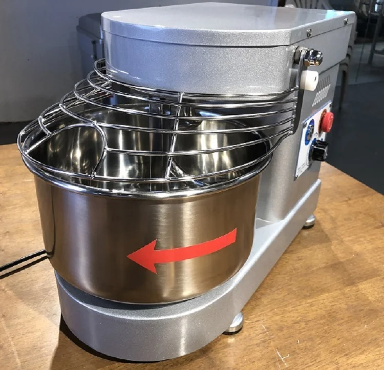 Haushold Bread Making Machine Tabletop Dough Kneading Machine 7l Bread Spiral Mixer Maquinas Para Panaderia Baking Equipment