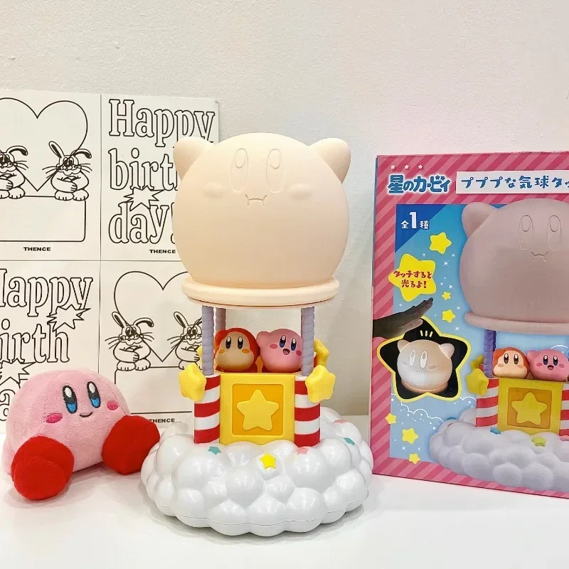 Kirby Pat Light silikonowa lampka nocna czujnik dotykowy lampa nastrojowa lampka nocna do sypialni lampa stołowa figurki anime prezent dla dzieci