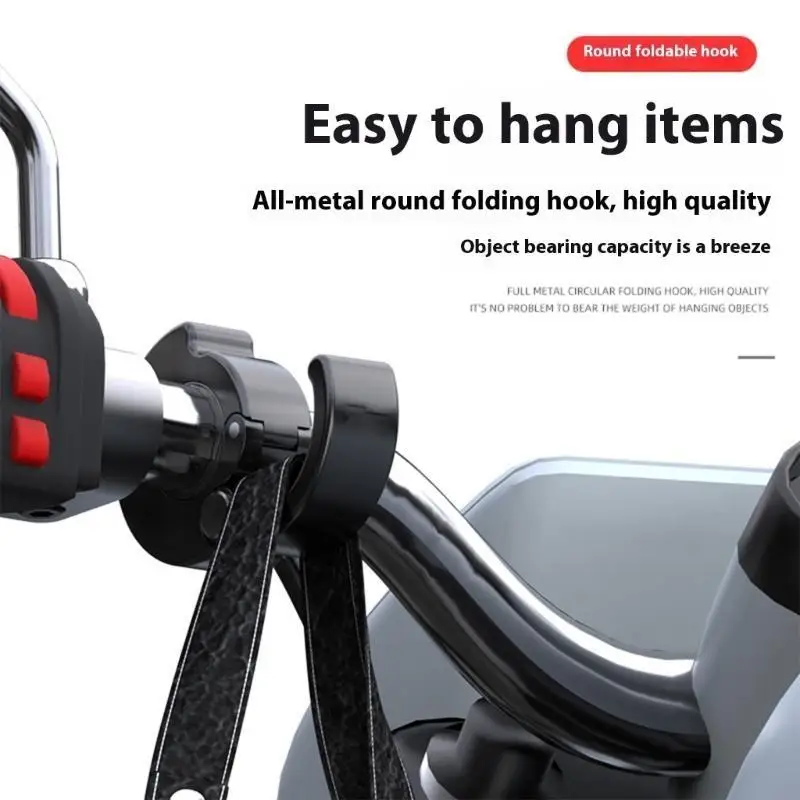 

2025 New Motorcycle Cargo Hook Rustproof Mounting System For Electric Bike