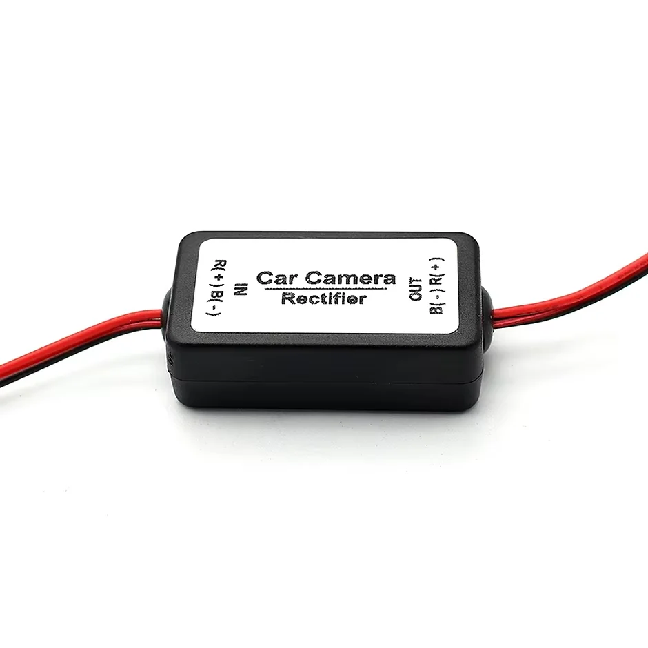 Car Rear View Rectifier 12V DC Power Relay Capacitor Filter Connector For Backup Auto Car Camera Filter