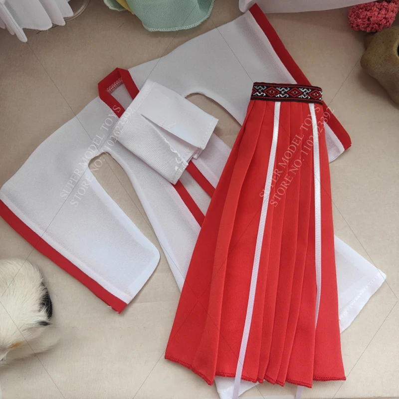 

В наличии 1/6 весы женщина-солдат одежда аксессуар китайский древний стиль костюм Ханфу для 12-дюймовой экшн-фигурки модель