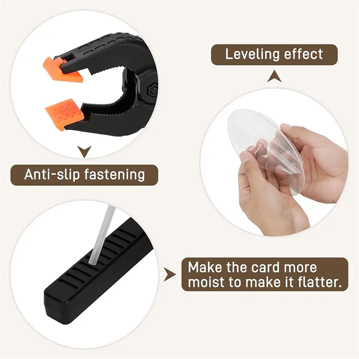 SSR Card Flattening Kit,Repairs Wrinkles on Card Surfaces for Card Collection Card Repair Kit Be Used As A Card Collection